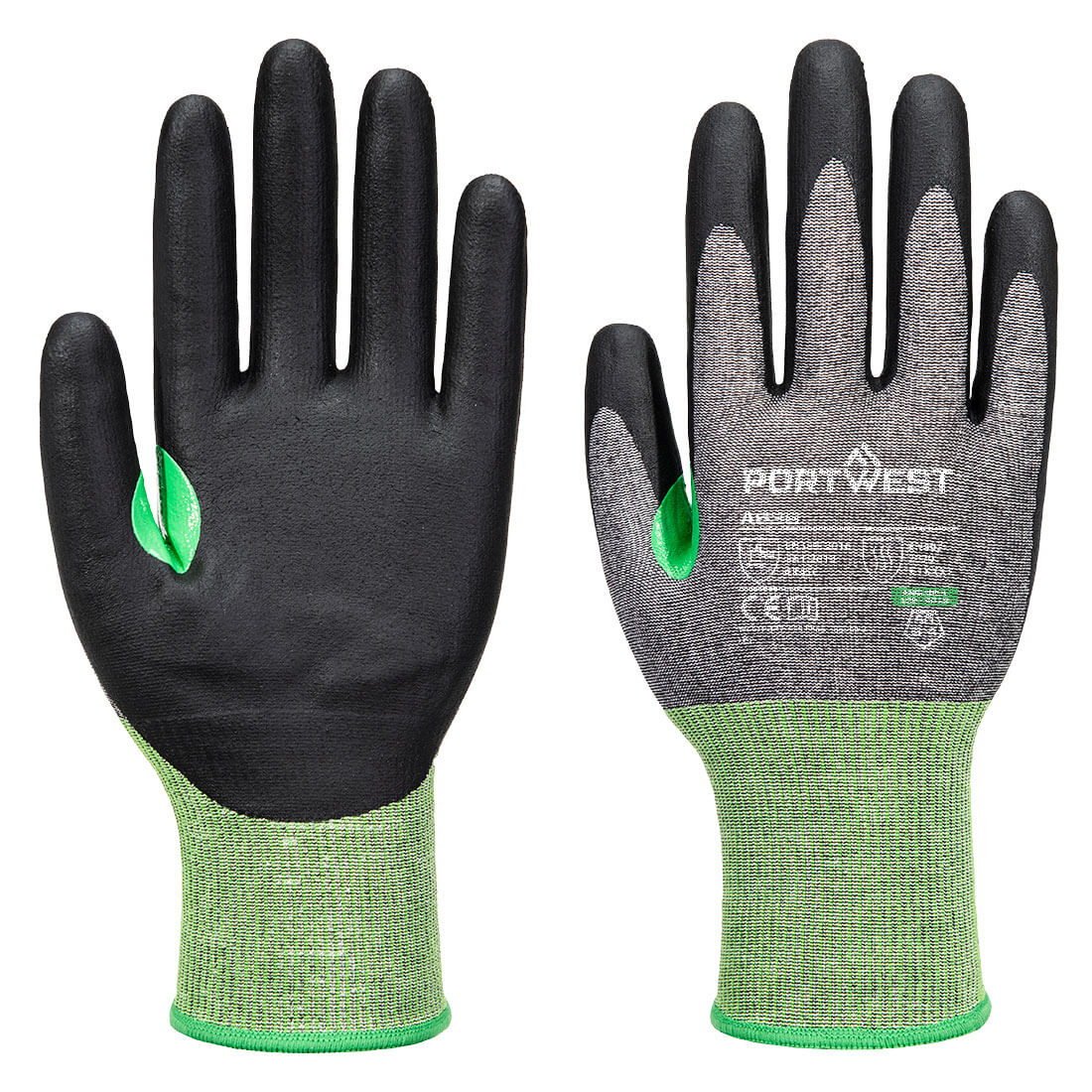 Cut C nitril handske Touchscreen