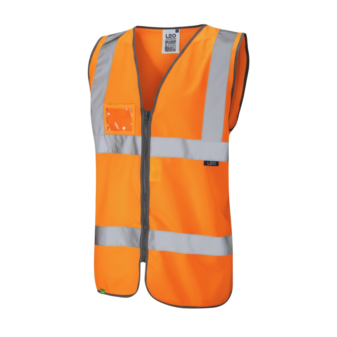 Class 2 Reflex väst with Zipper