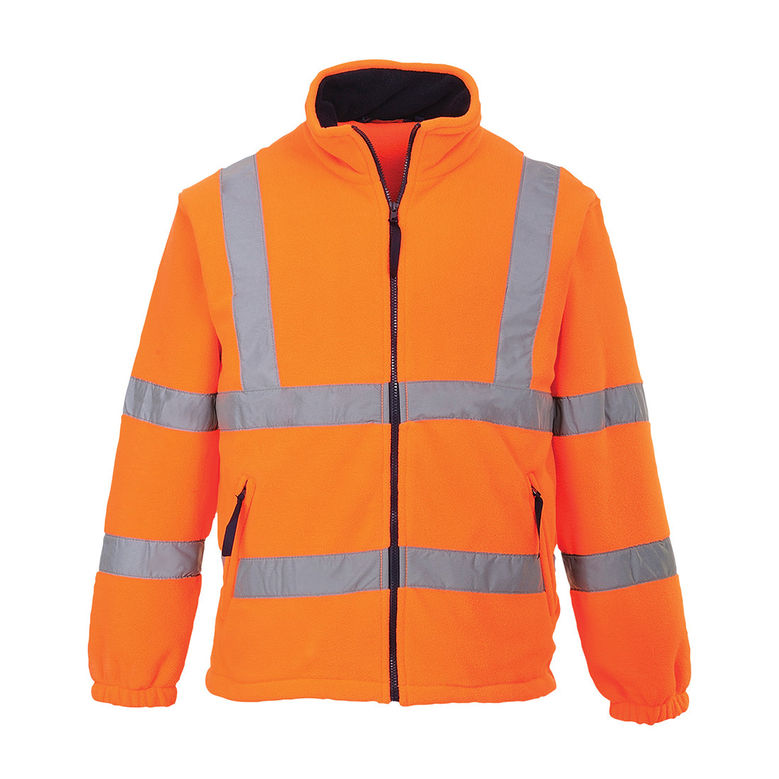 Hi-Vis Mesh-Lined Fleece Jacket