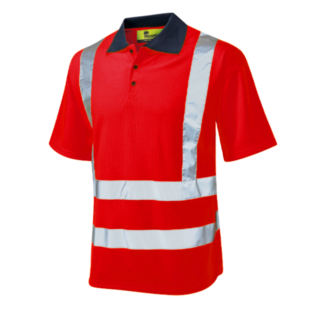 Reflex Warnschutz-Poloshirt