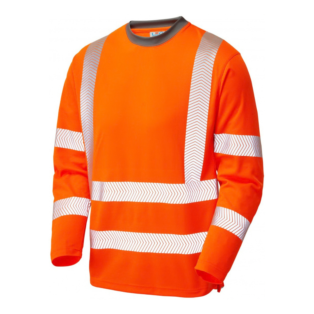 Coolviz Plus langærmet Hi-Vis T-shirt Class 3