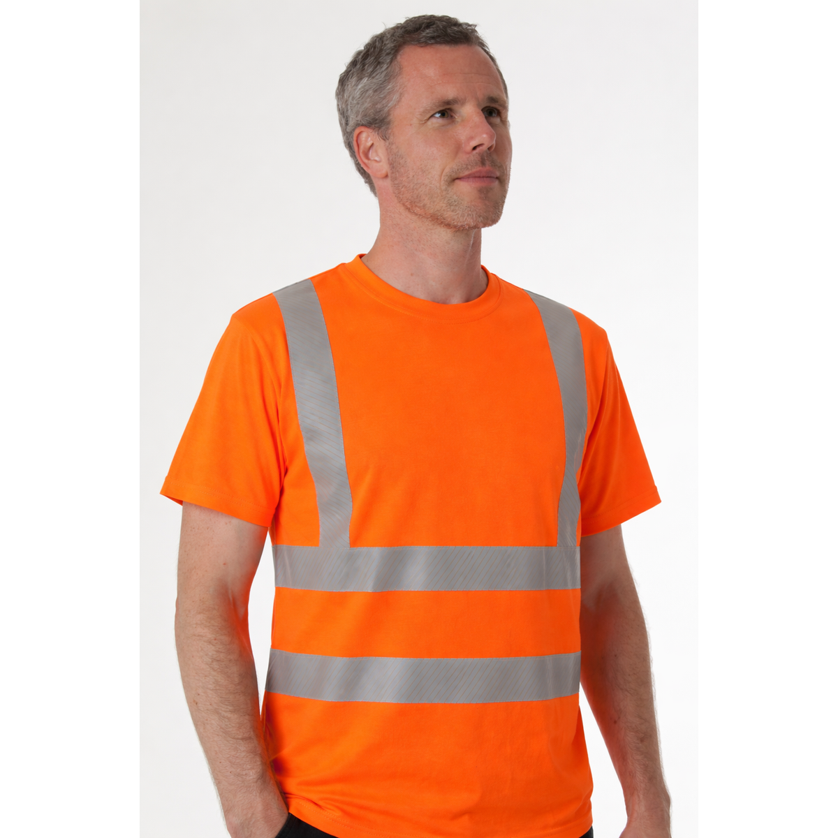 Hi-Vis T-Shirt Manches Courtes Classe 2