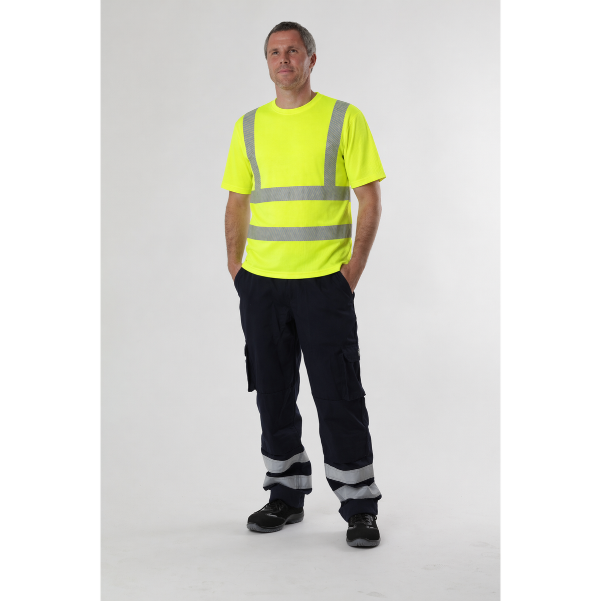 Hi-Vis T-Shirt Manches Courtes Classe 2