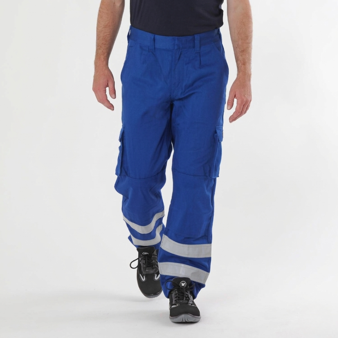 Teamline Reflective Trousers Royal Blue