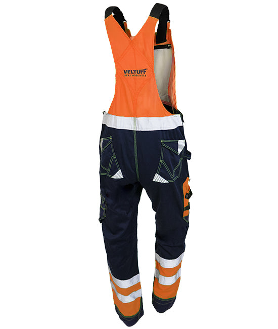 Hi-vis overalls med reflekser