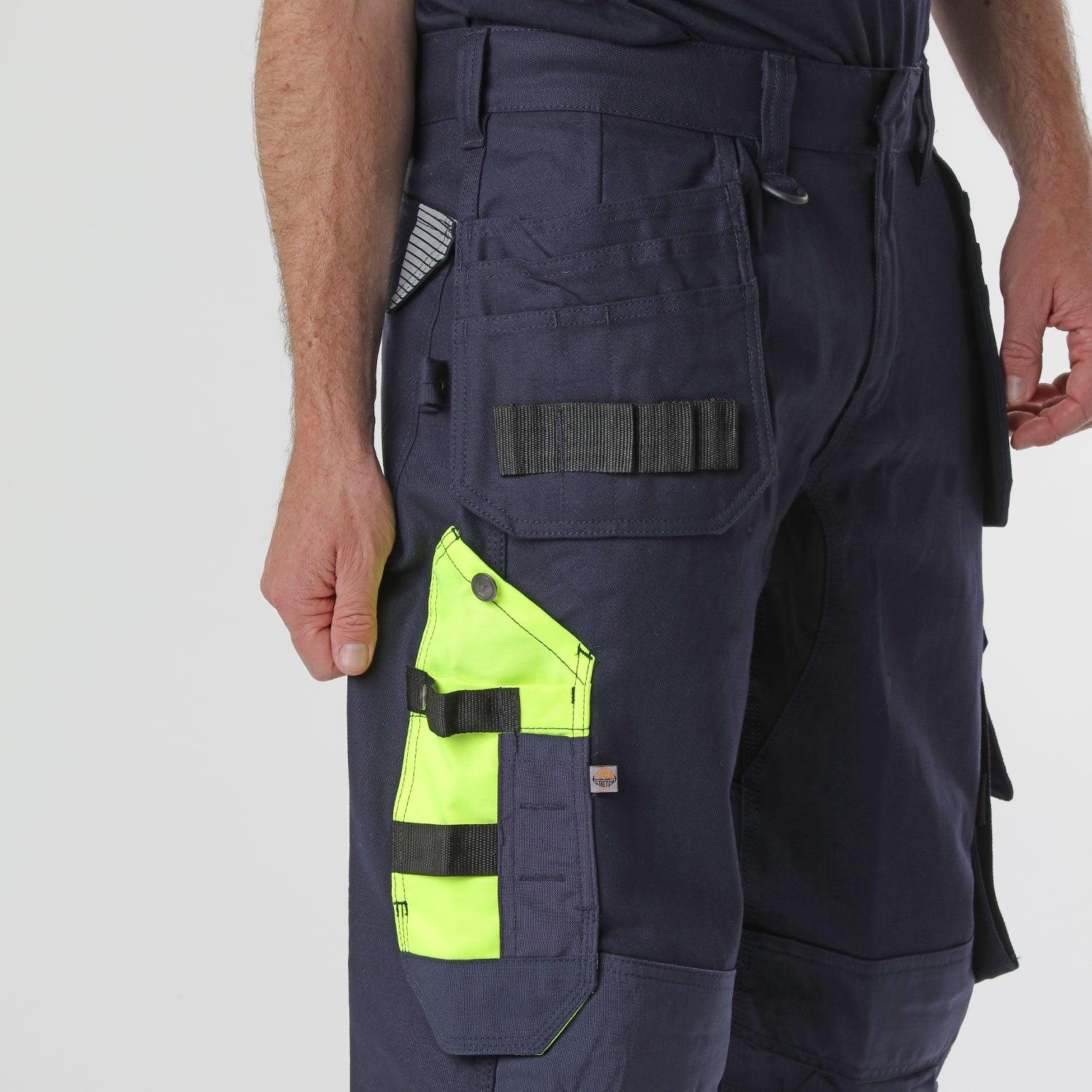 Hi-Vis Holster Pocket Trousers - VELTUFF® DK