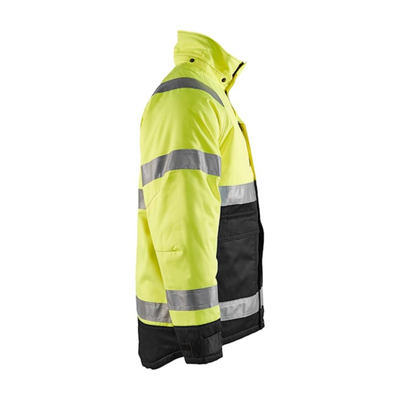 Hi-Vis Winter Jacket with Teddy Fleece Lining