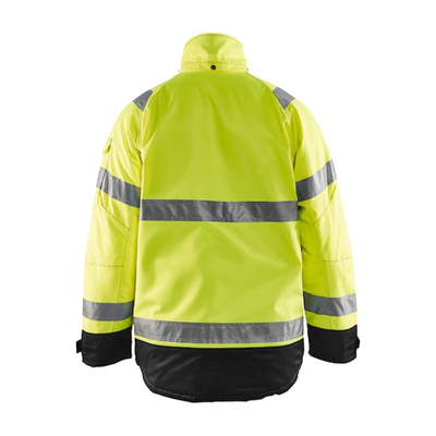 Hi-Vis Winter Jacket with Teddy Fleece Lining