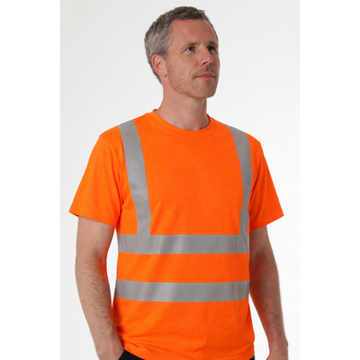 Hi-Vis T-Shirt Manches Courtes Classe 2