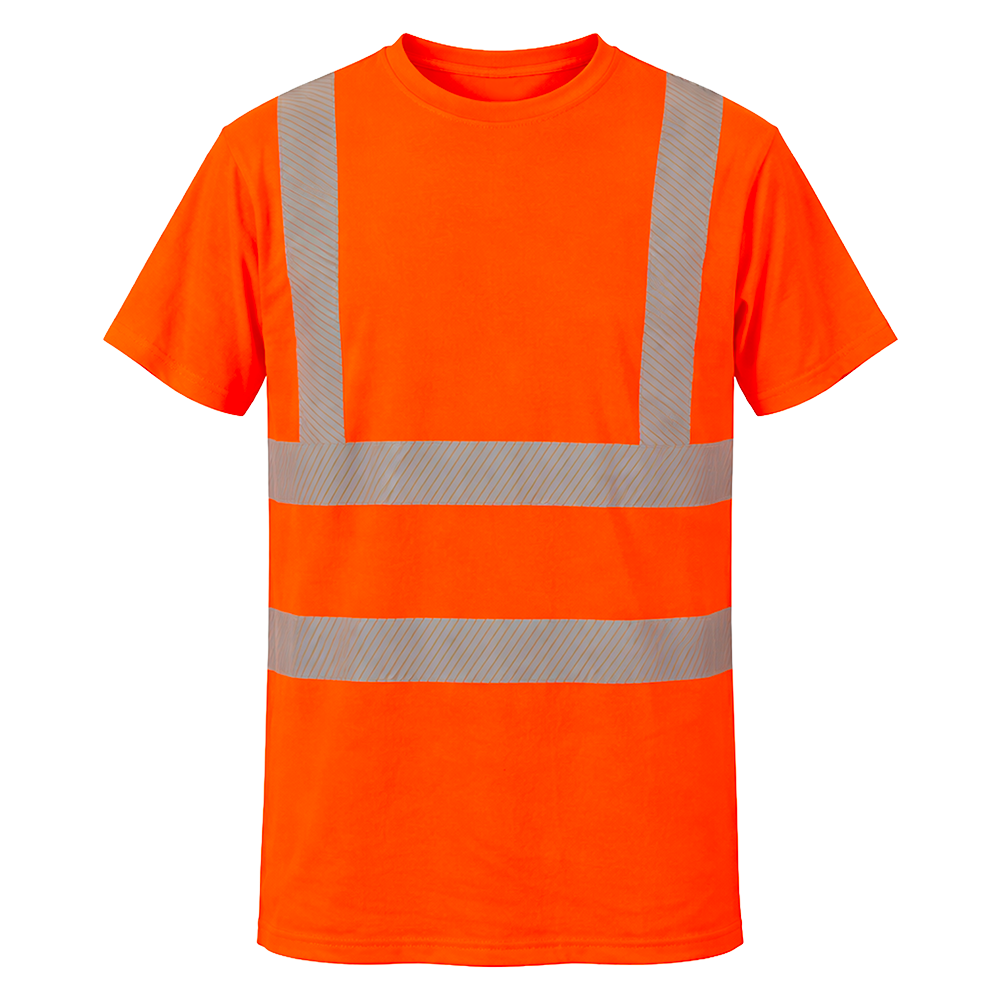 Hi-Vis T-Shirt Manches Courtes Classe 2
