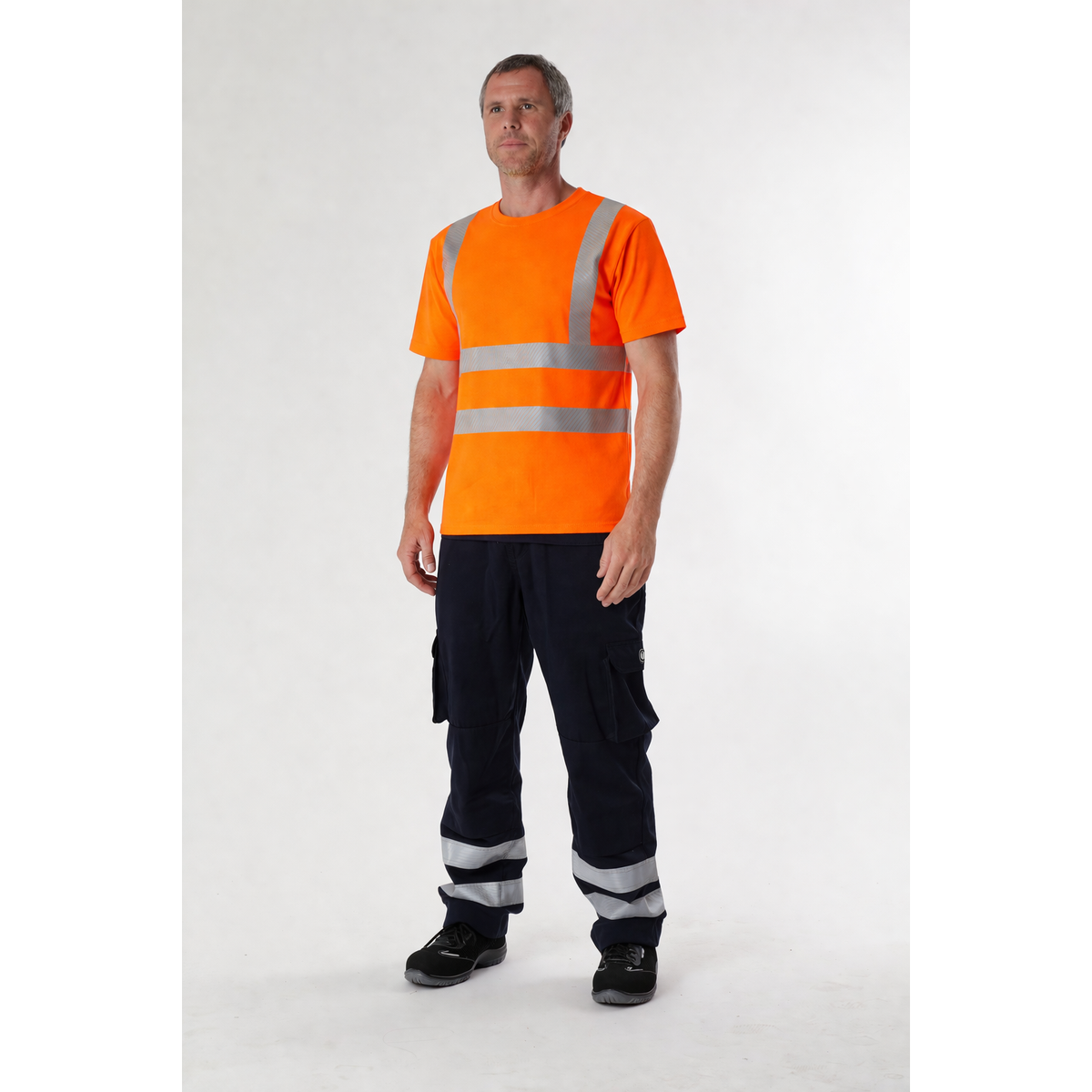 Hi-Vis T-Shirt Manches Courtes Classe 2