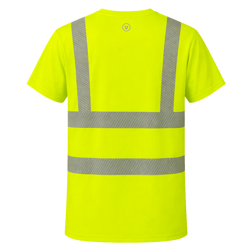 Hi-Vis T-Shirt Manches Courtes Classe 2