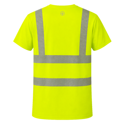 Hi-Vis T-Shirt Manches Courtes Classe 2