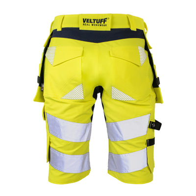 INFINITE Hi-vis 4-way Stretch Work Shorts