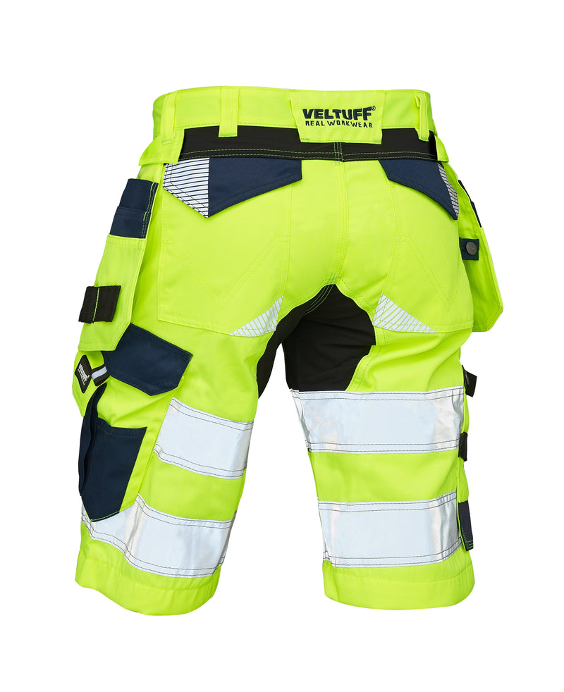 Reflex Hi-Vis Shorts with detachable holster pockets