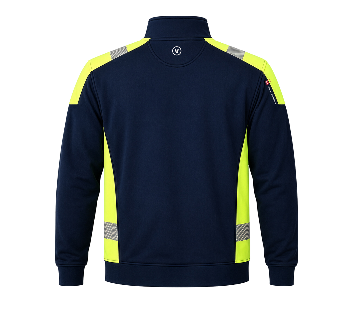 Danish Designed Zip-Through Sweatshirt