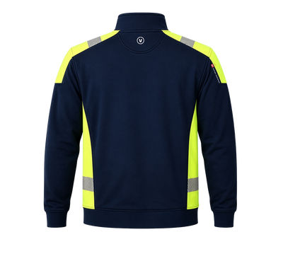 Danish Designed Zip-Through Sweatshirt