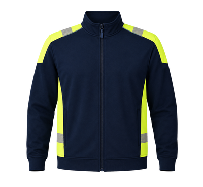 Danish Designed Zip-Through Sweatshirt