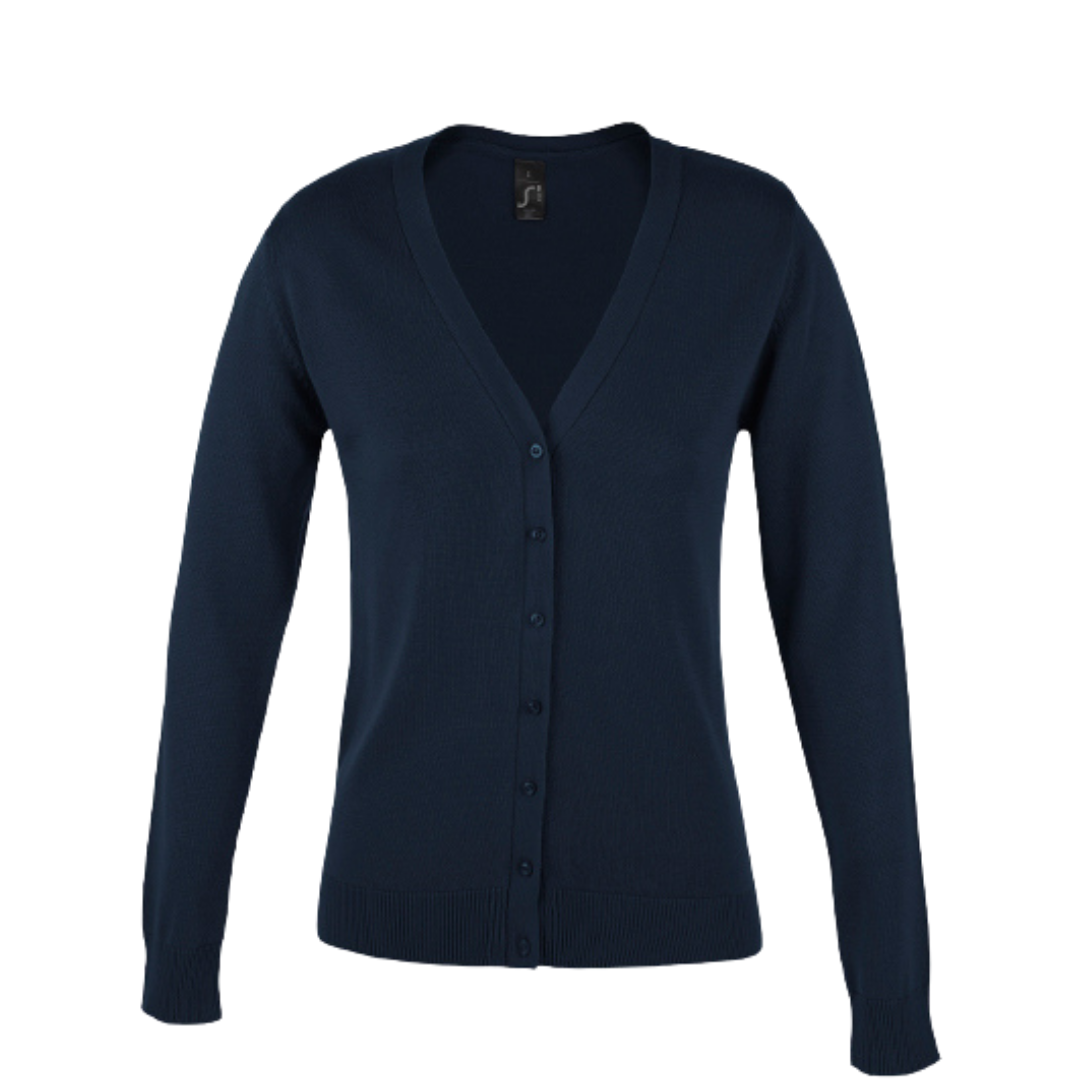 Women’s V-Neck Knitted Cardigan