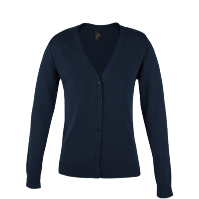 Damen Strickcardigan mit V-Ausschnitt