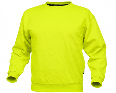 Work Sweatshirt Neon Yellow