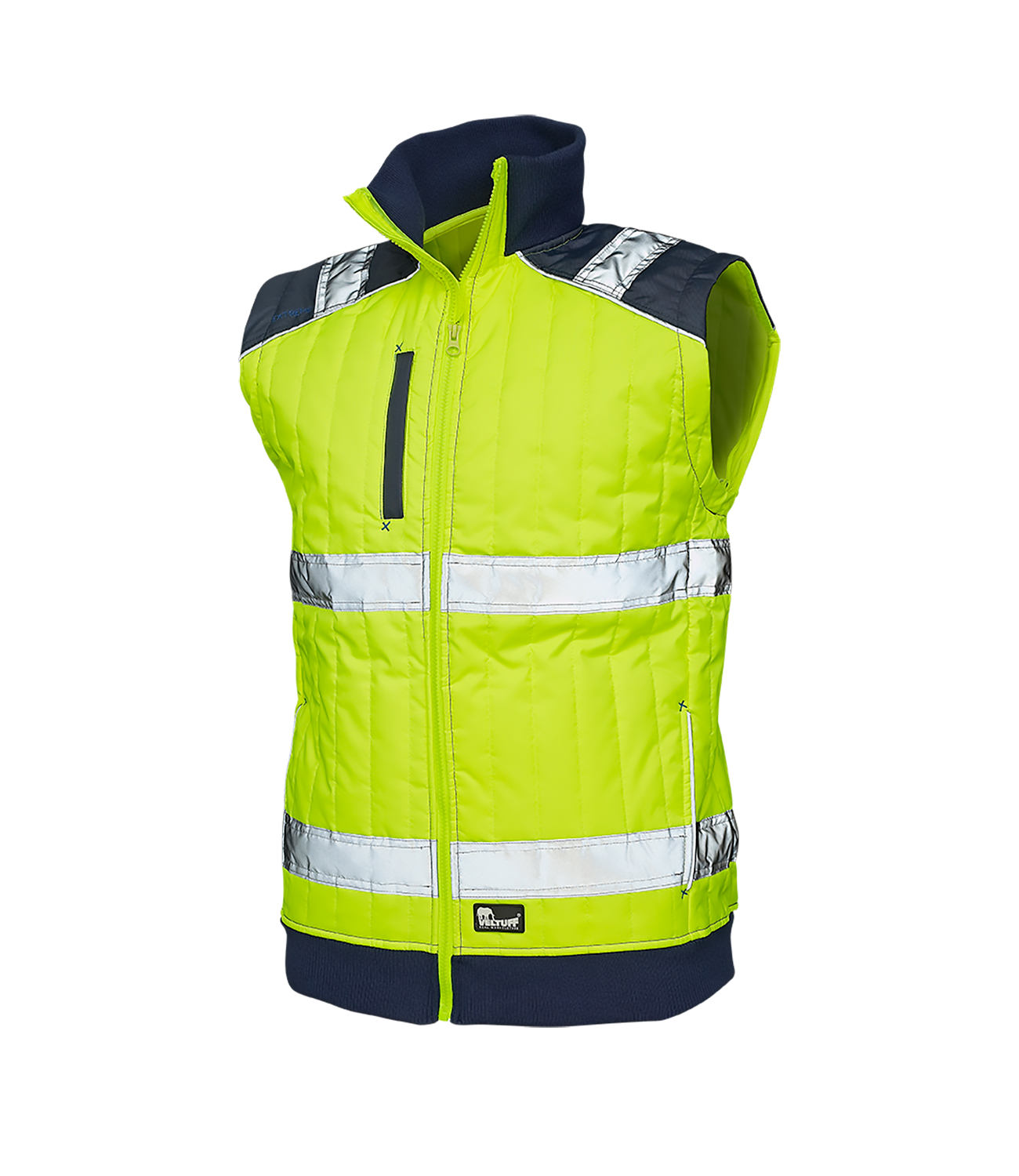Quilted Hi-Vis Work Jacket