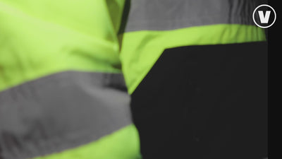 Hi-Vis vinterjacka med reflex