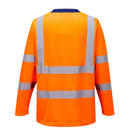 Reflex Long Sleeved Cotton Hi-Vis T-Shirt - VELTUFF® DK