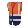 Reflex Deluxe Two Tone Hi-Vis Vest - VELTUFF® DK