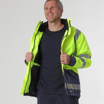 Deluxe Waterproof Hi-Vis Jacket - VELTUFF® DK