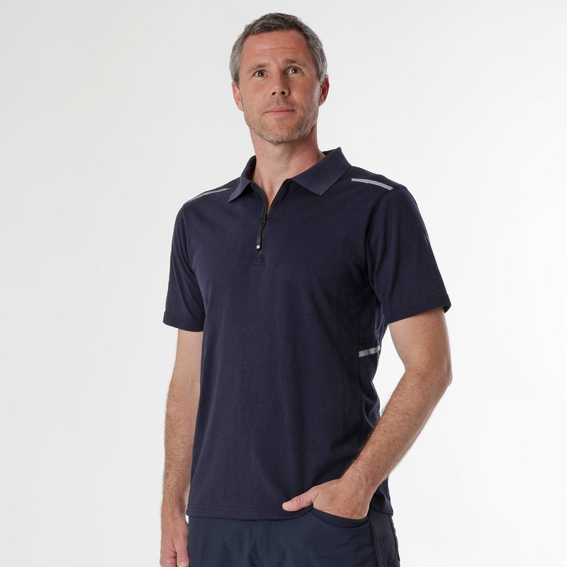 Duratex™ Sports 1/4 Zip Polo Shirt - VELTUFF® DK