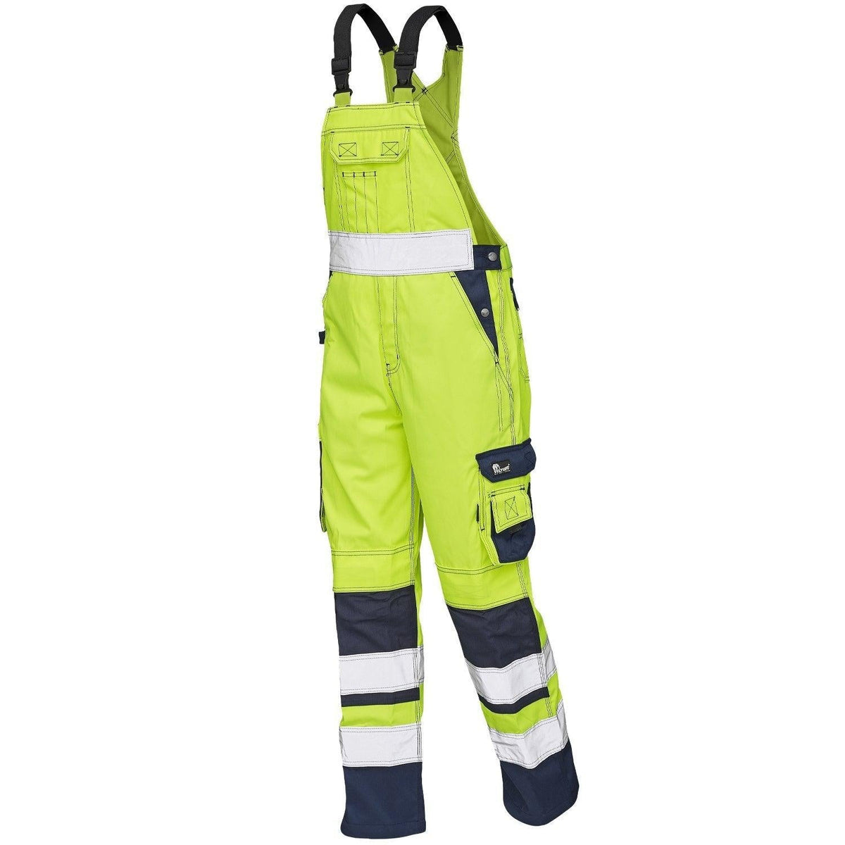 Reflex Hi-Vis Bib Brace Overalls VELTUFF® Real Workwear