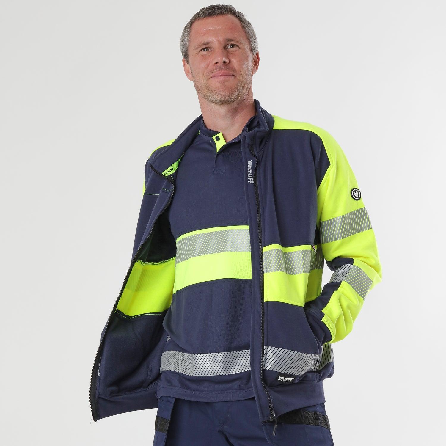 Protex1 Full Zip Sweatshirt - VELTUFF® DK