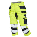 Reflex 3/4 Length Hi-Vis Trousers - VELTUFF® DK